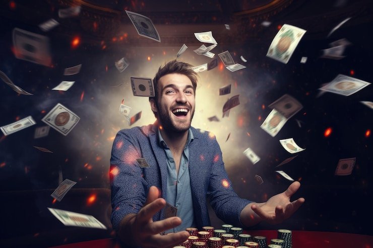 Interface meja Speed Blackjack dengan tombol keputusan dan statistik real-time
